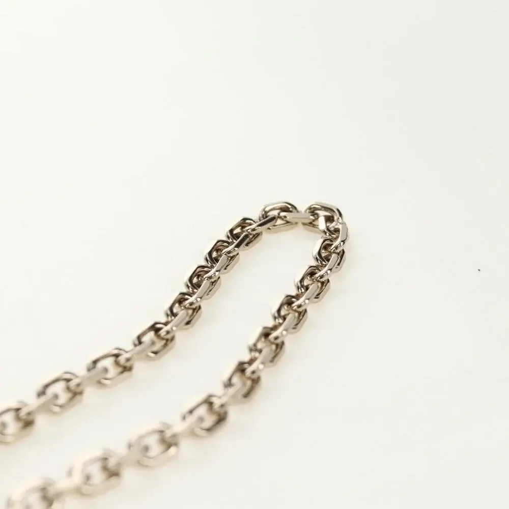 Dior Leather Chain Wallet Red